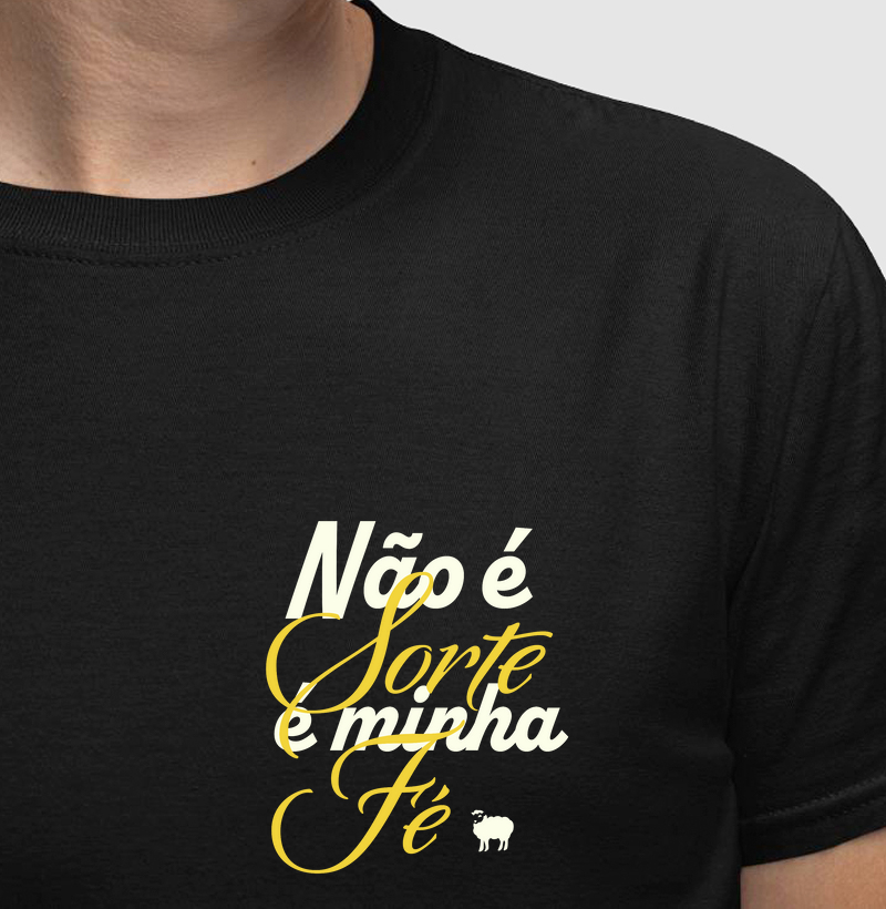 Não é sorte, é minha Fé