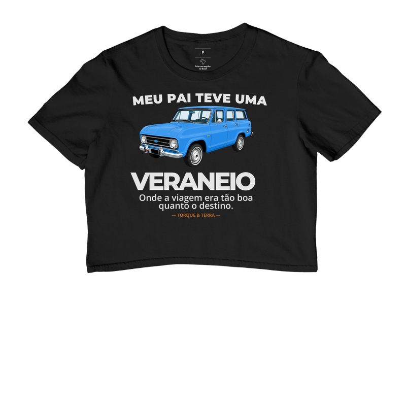 Meu pai teve uma  - VERANEIO - Azul claro