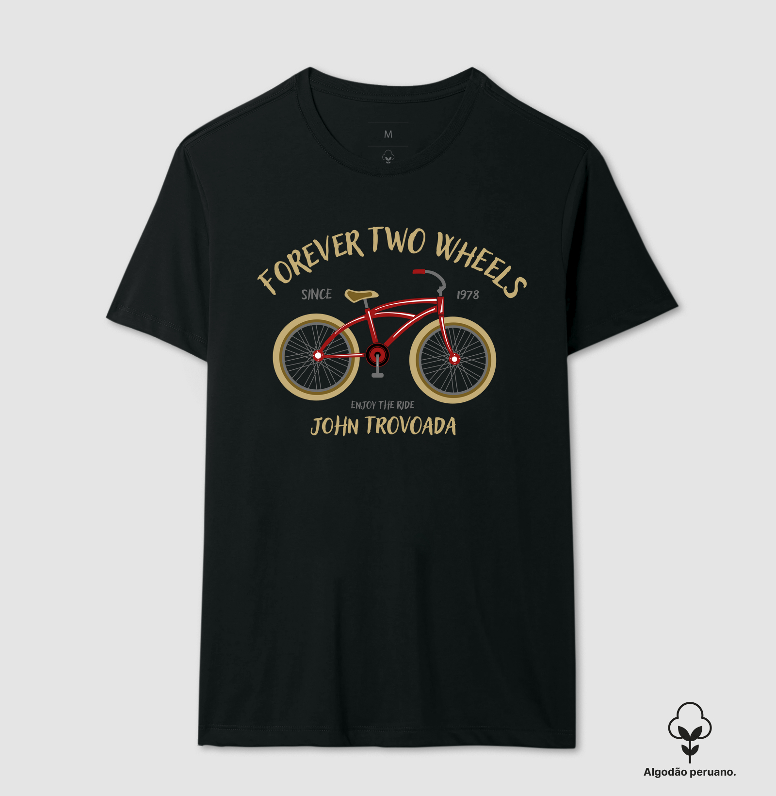 Camiseta Prime Forever Two Wheels