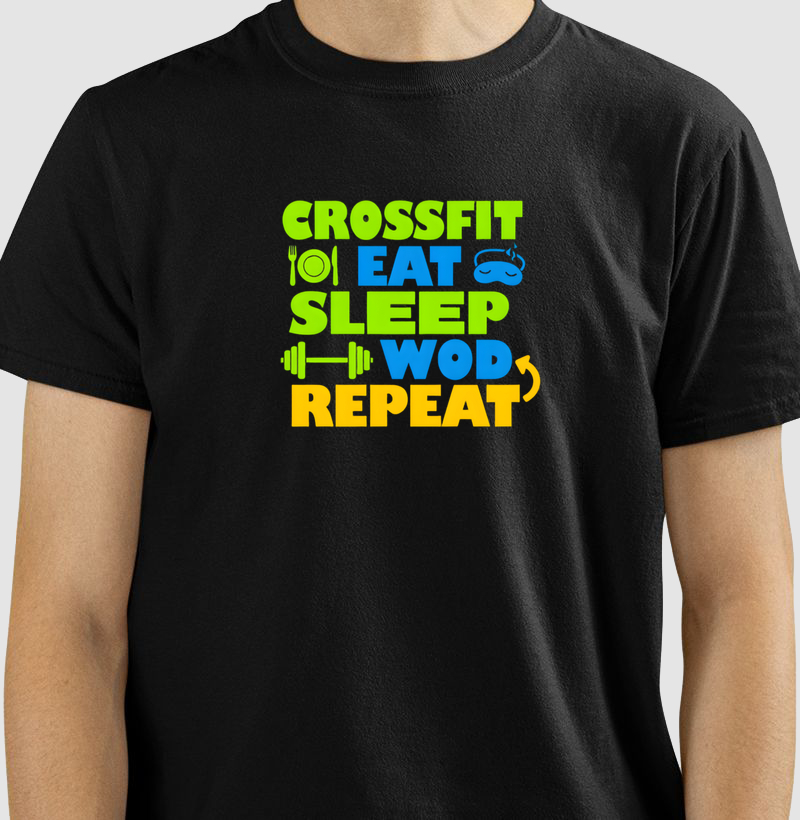 Camiseta CrossFit Sleep