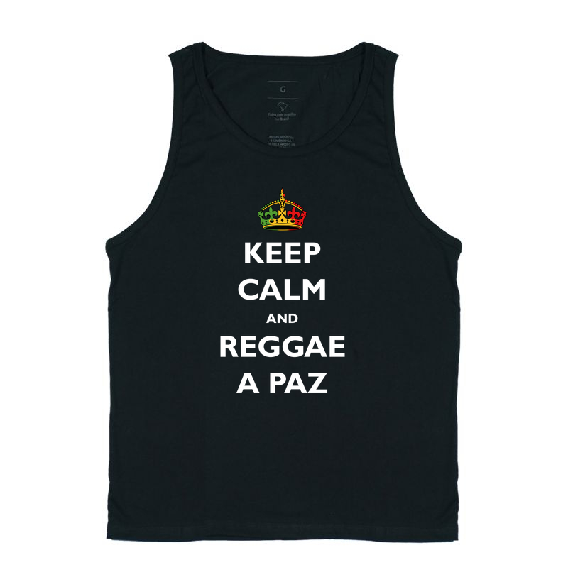Keep Calm and Reggae a Paz