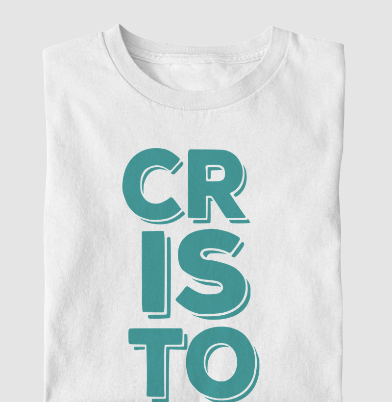 Camiseta Masculina Cristo