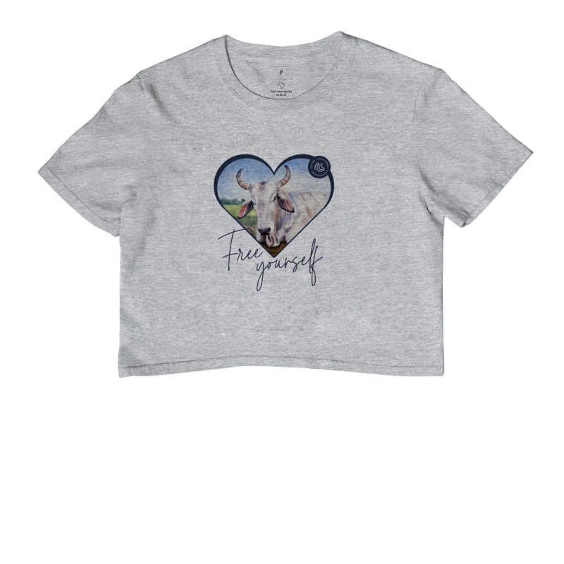 Cropped Calttier Boi Picumã - By Tutu Watercolors