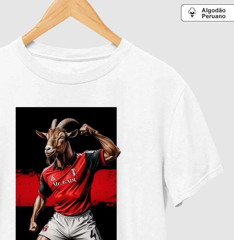 Camiseta Algodão Peruano - Bode Rubro Negro 5 - Mr. GADU