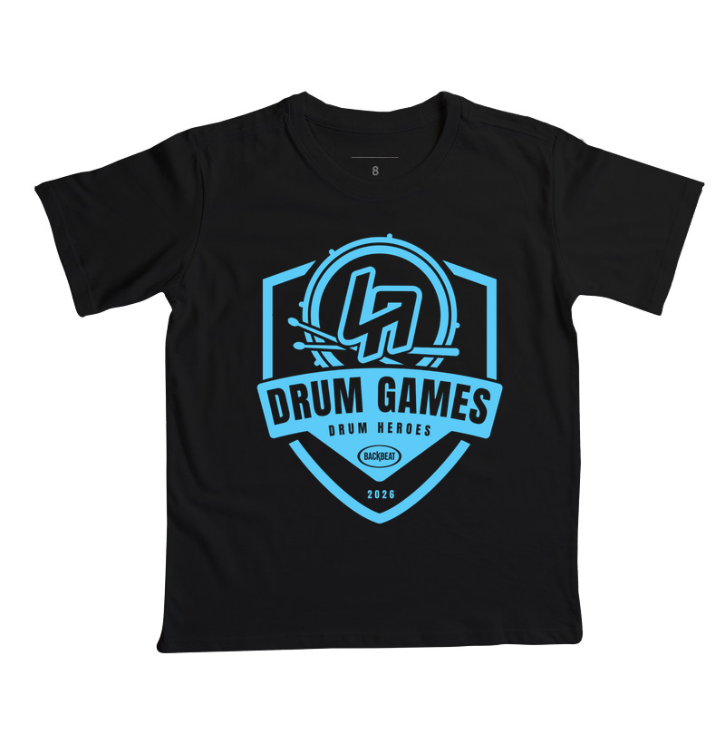 Camiseta Infantil ALUNO L.A Drum Games | Recreio/Barra (TIME AZUL)
