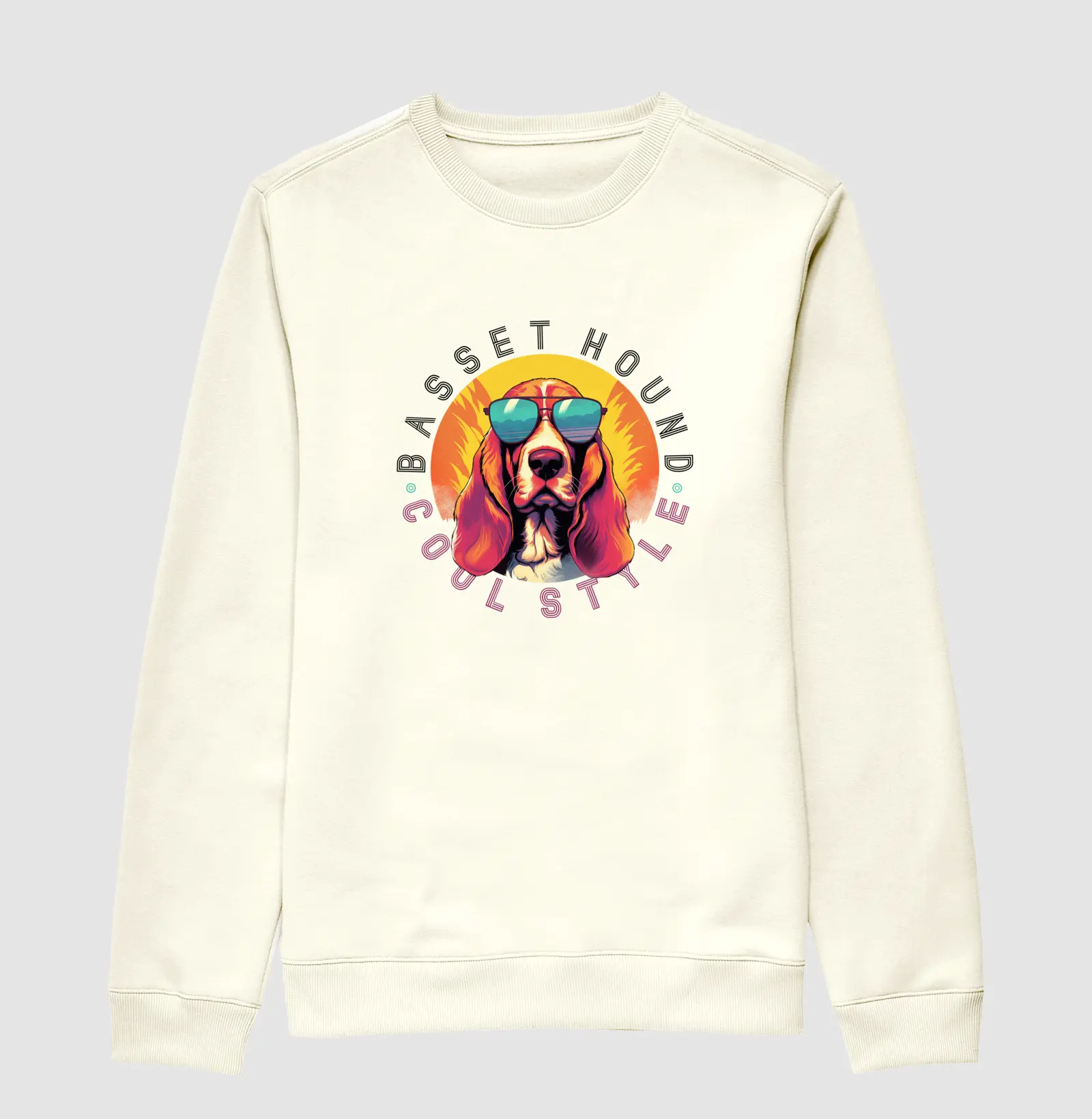 Suéter Moletom Basset Hound 01