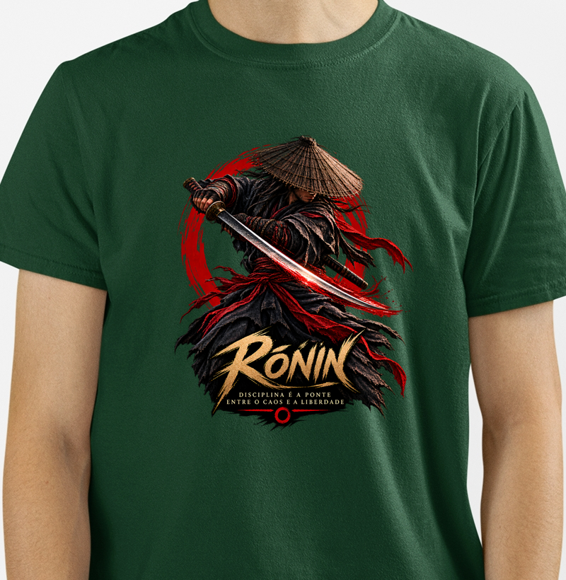A Essência do Rōnin — Disciplina e Liberdade - Camiseta