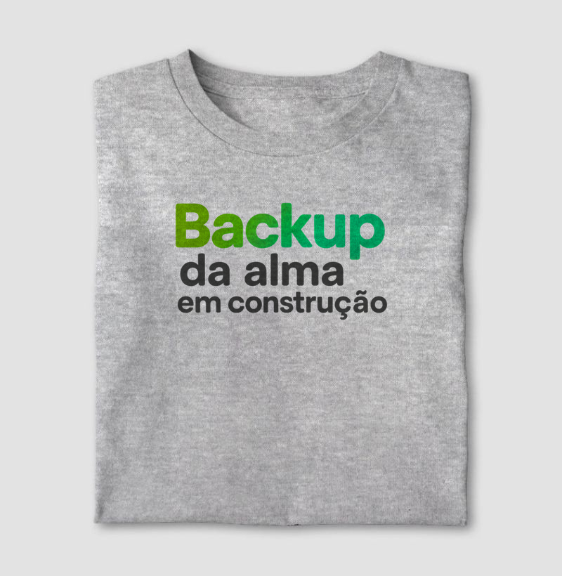 Backup da Alma em Construção
