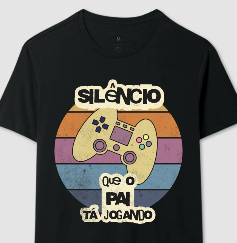 Silêncio que o PAI tá jogando | Masculino