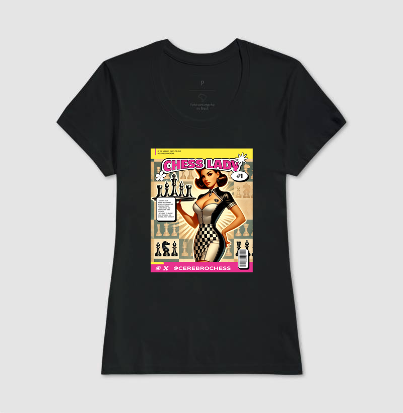 Retro Chess Lady