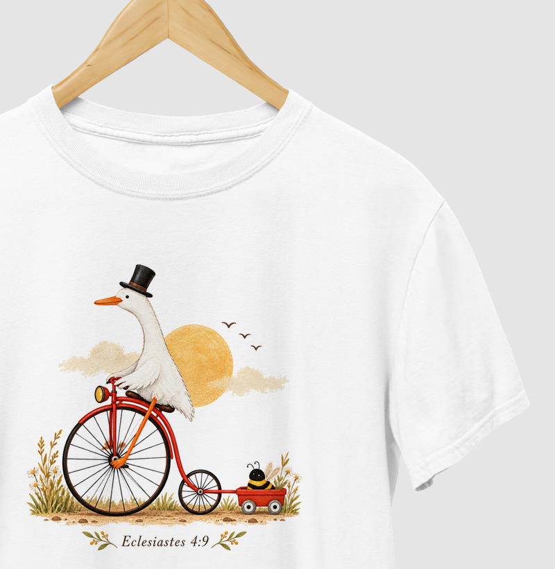 Melhor é Serem Dois — Eclesiastes 4:9 - Camiseta