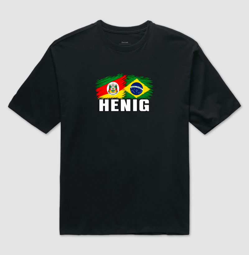 Henig  - Camiseta Oversized