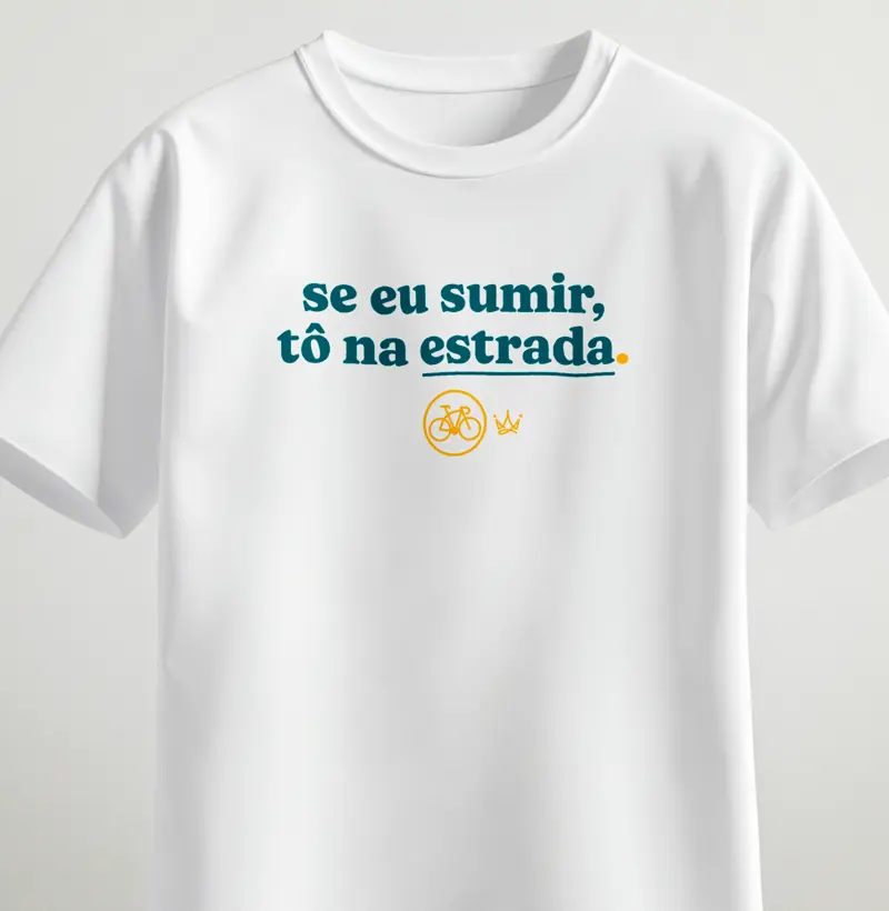 Se eu sumir, tô na estrada