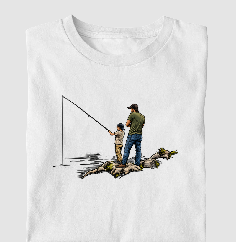 🎣 Pai e Filho, a Mesma Paixão ❤️
