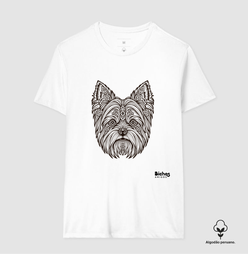 Yorkshire Inca - Camiseta Algodão Peruano