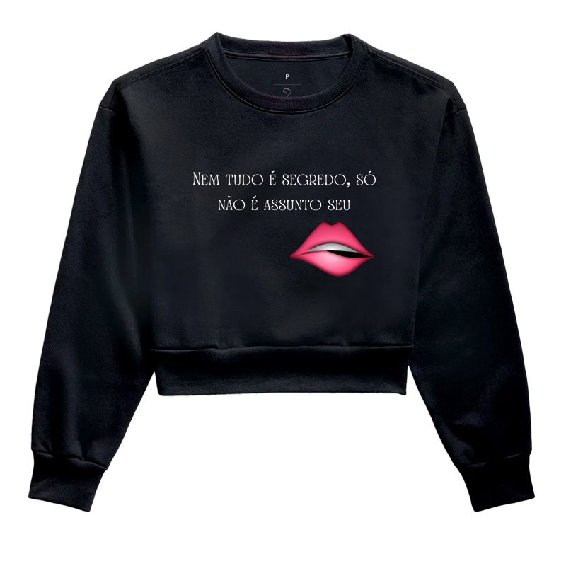 Camiseta nem tudo é segredo