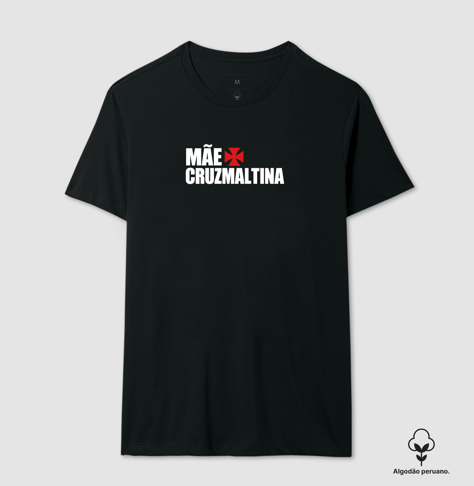 Mãe Cruzmaltina - Camiseta Algodão Peruano