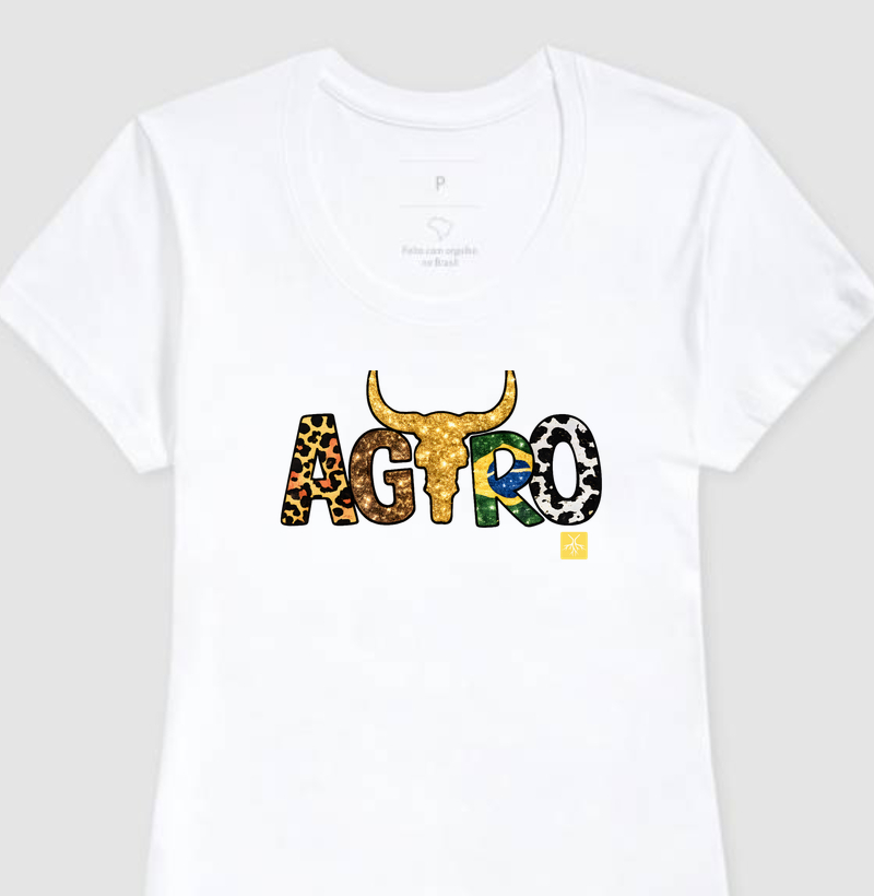 Camiseta AGRO colorida
