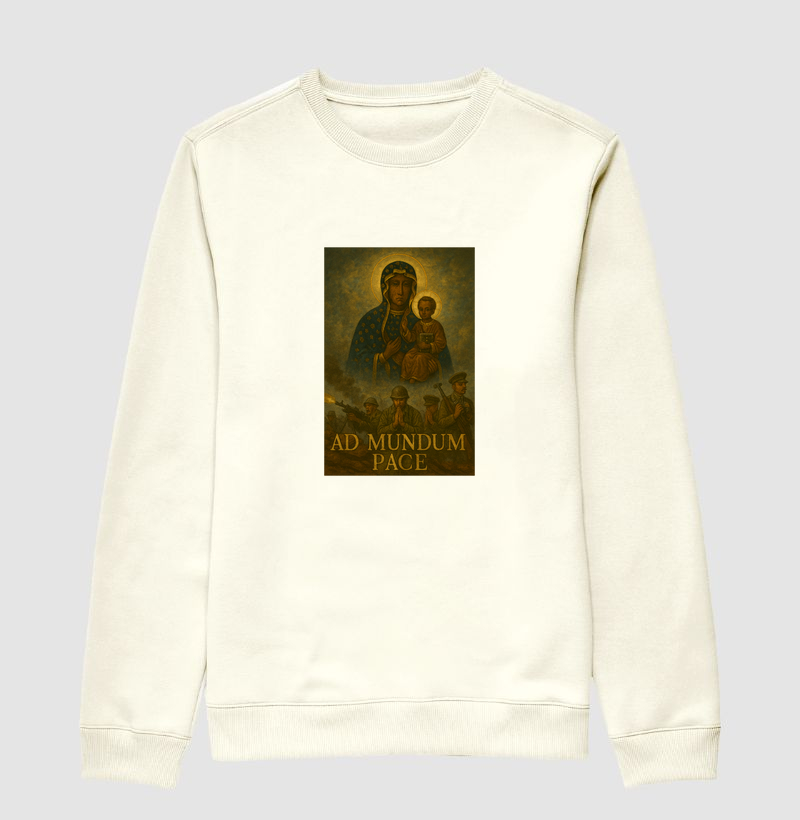 Sueter Moletom Ad Mundum Pace "Nossa Senhora de Częstochowa"