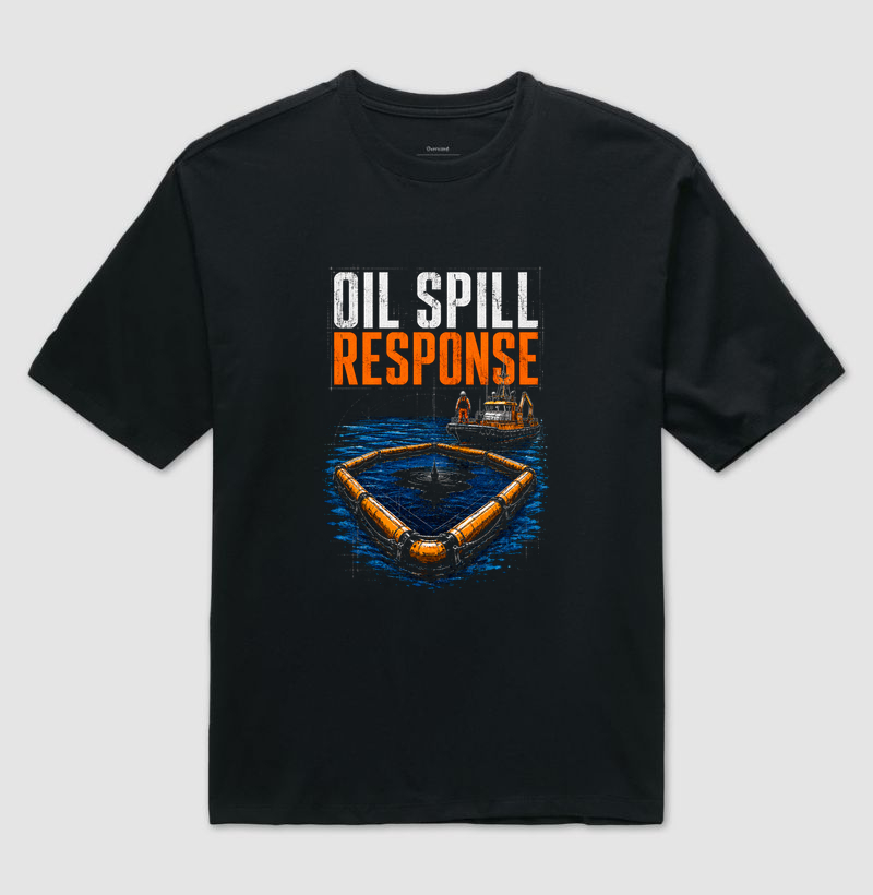 Oil Spill Response - Camiseta Oversized