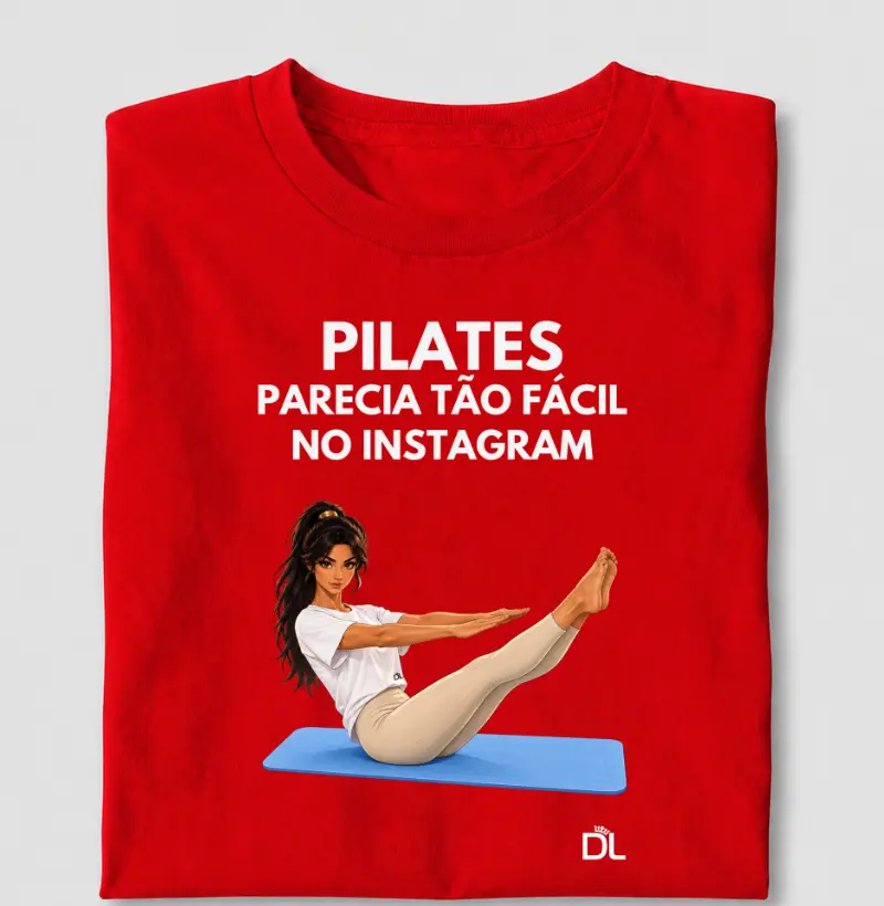 Pilates parecia tão fácil