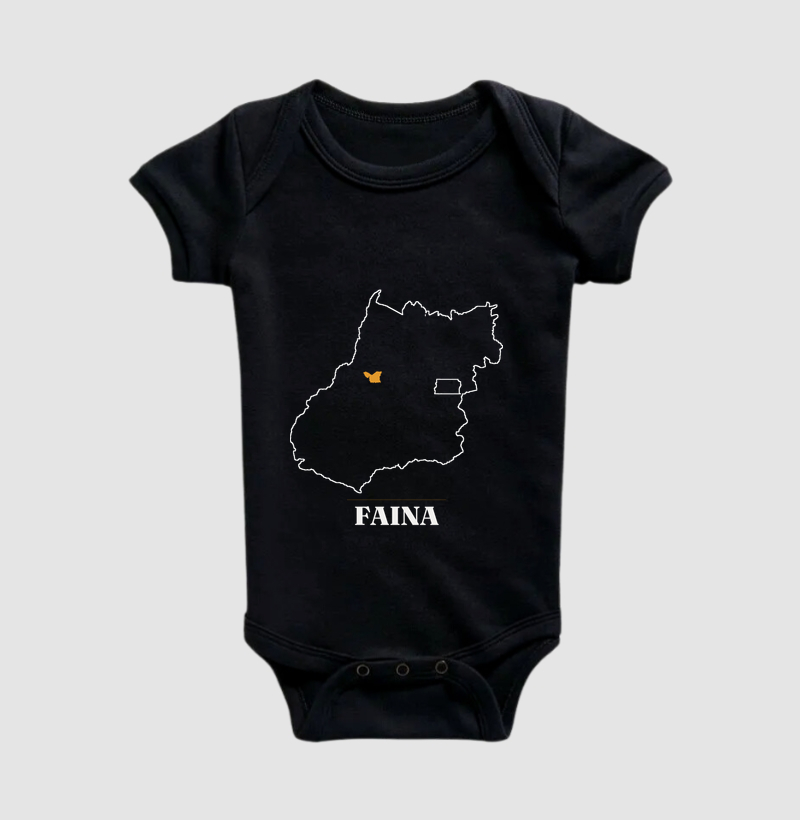 Faina | Traço GO - Body Infantil
