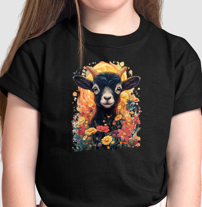 Camiseta Kids Cabra Amiga