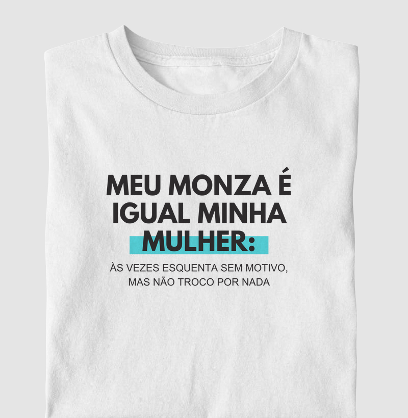 Meu Monza é igual a minha mulher