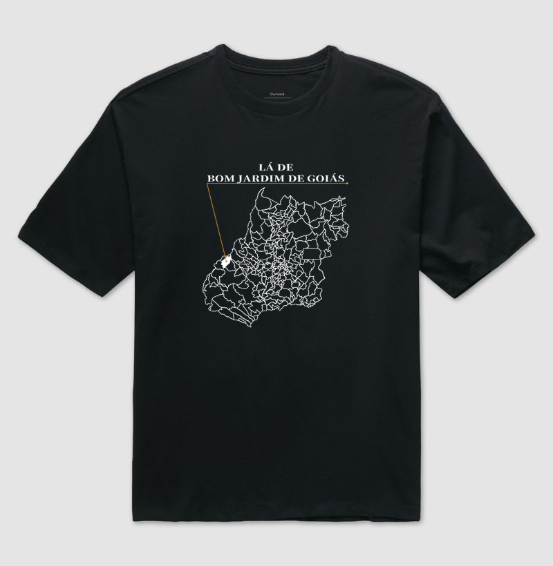Bom Jardim de Goiás | Origem GO - Camiseta Oversized