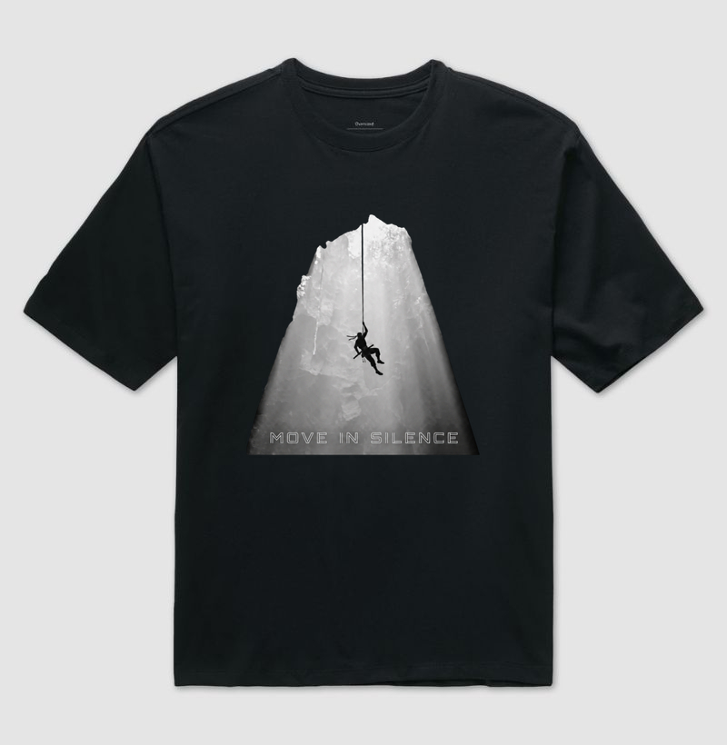 Shinobi — Move in Silence - Camiseta Oversized