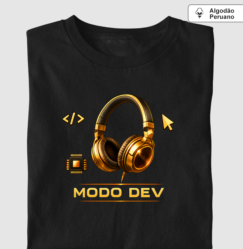 Modo Dev — Linha Exclusiva em Algodão Peruano