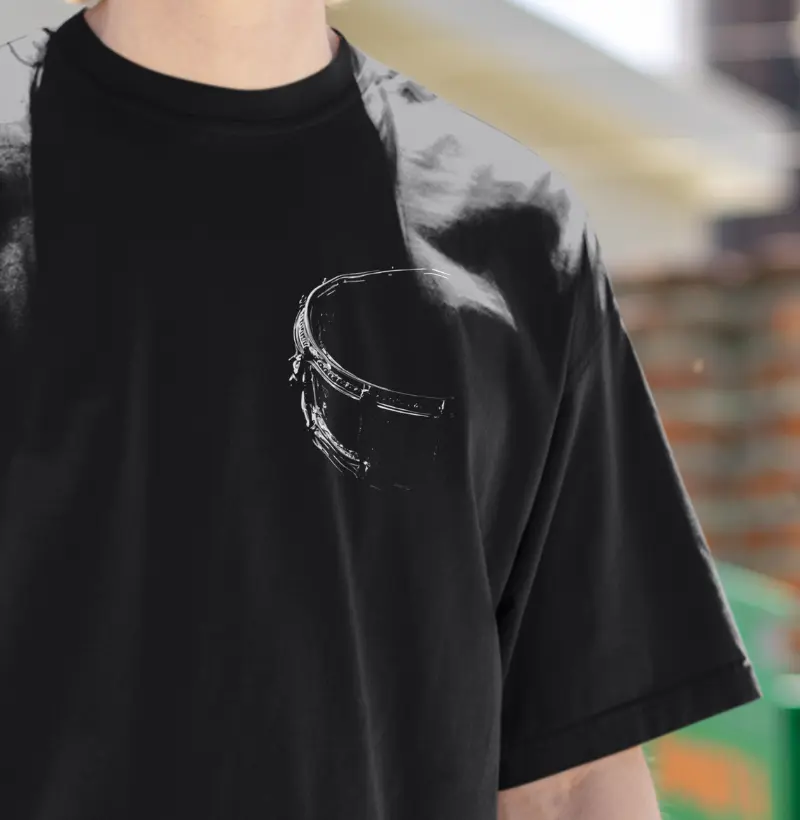 Snare Silhouette (Minimalist)