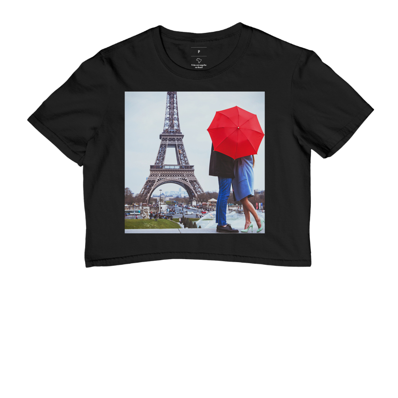 Camiseta Viagem - Torre Eiffel - Casal