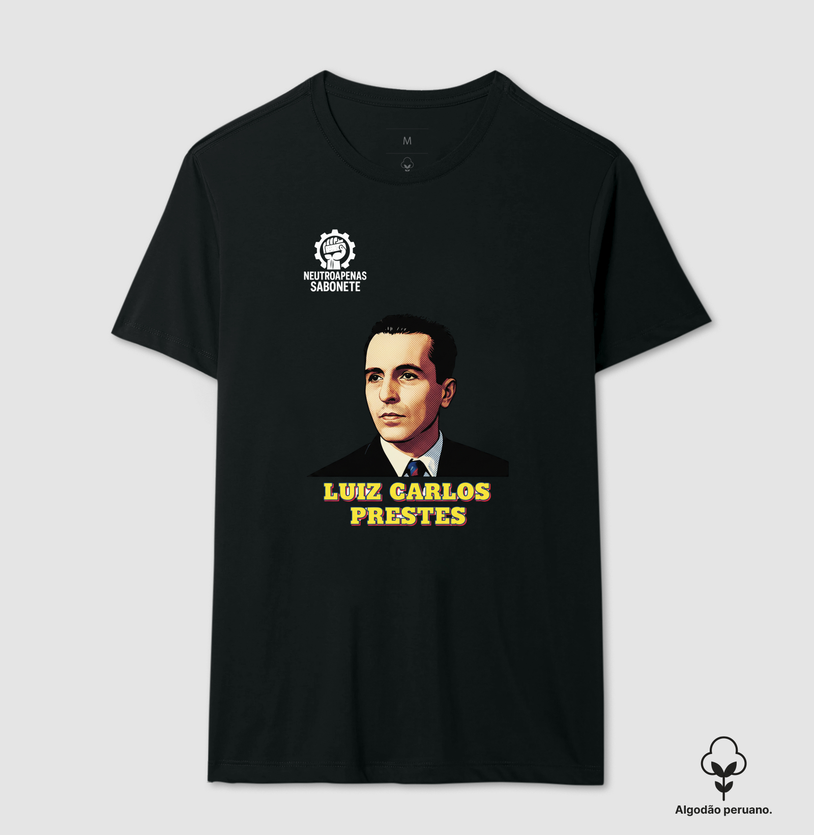 Camiseta Luiz Carlos Prestes - Art Pop Política