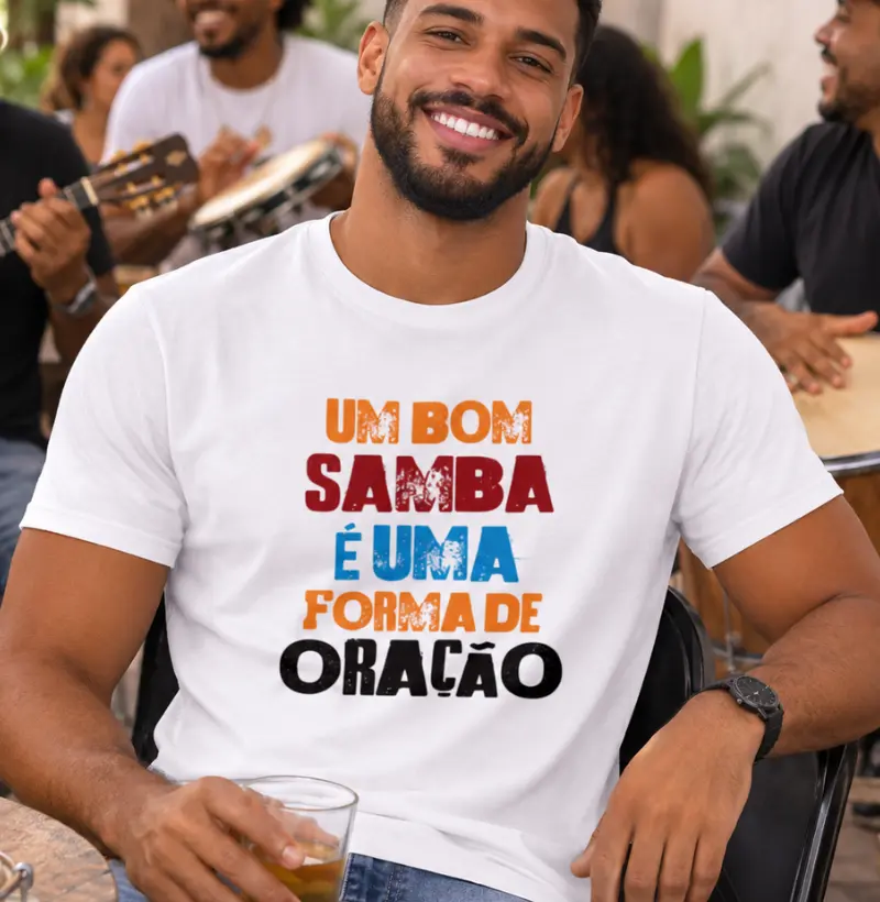 Um bom samba é uma forma de oração