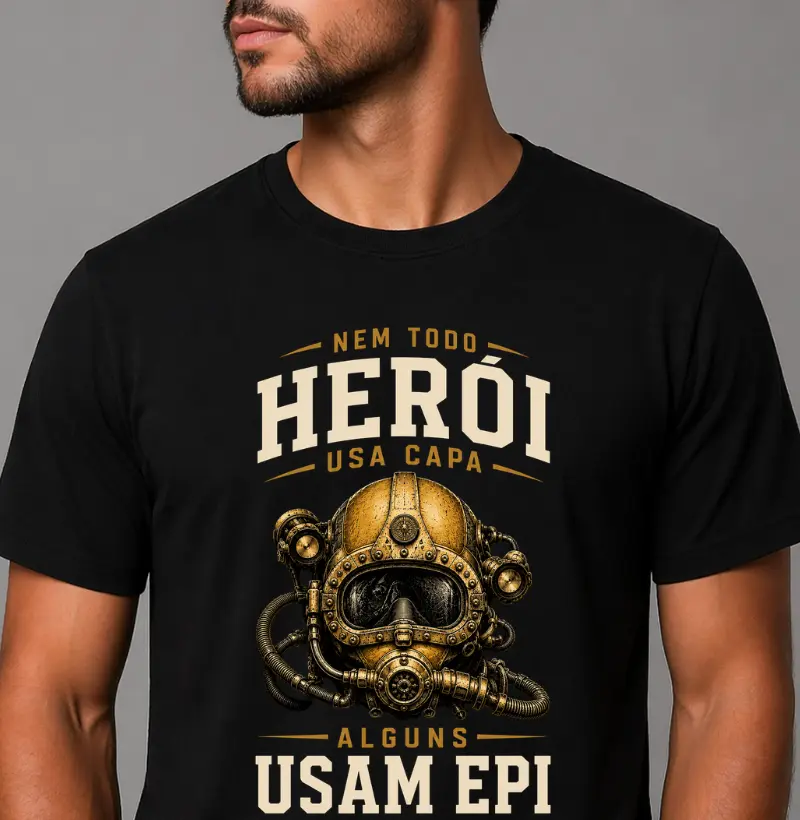 Herói sem capa - mergulhador