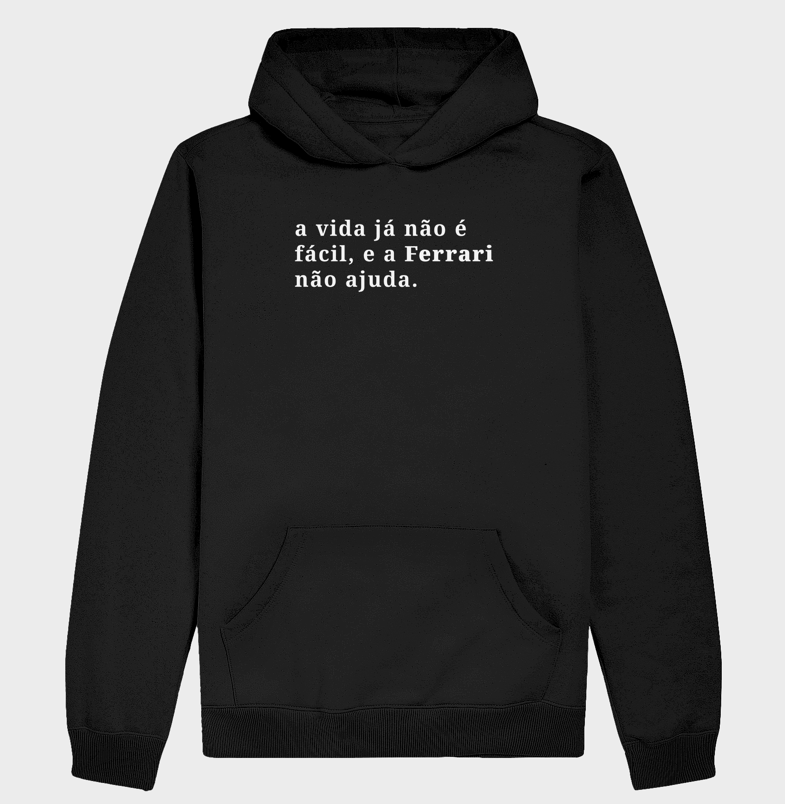 Ferrari não me ajuda - Hoodie Moletom