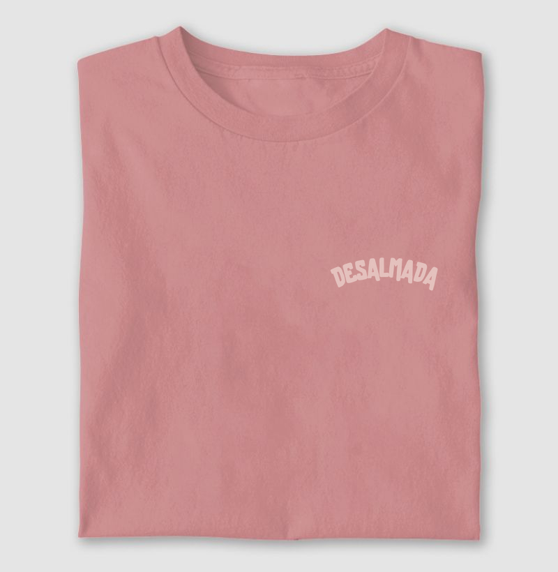Camiseta DESALMADA BLUSH NO ROSA