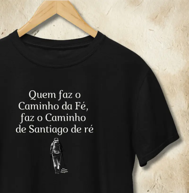 Quem faz o Caminho da Fé,  faz o Caminho  de Santiago de ré