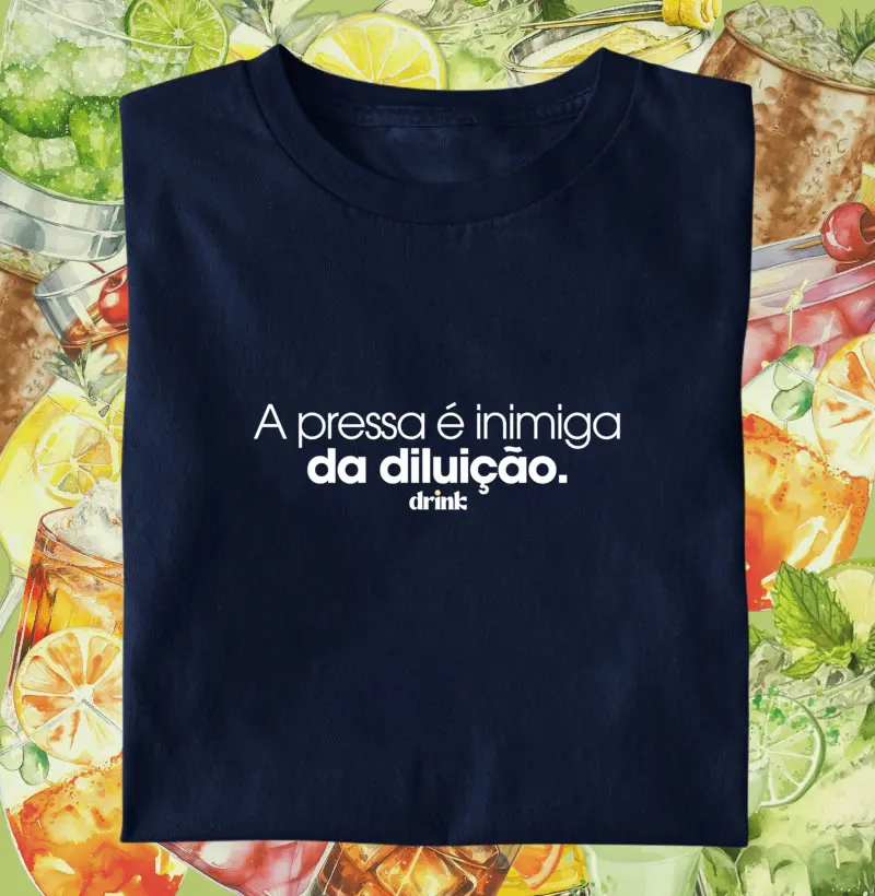 A pressa é inimiga da diluição