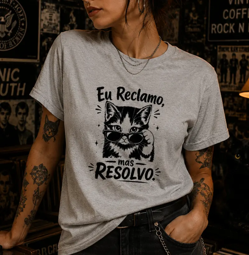 Eu reclamo mas resolvo.