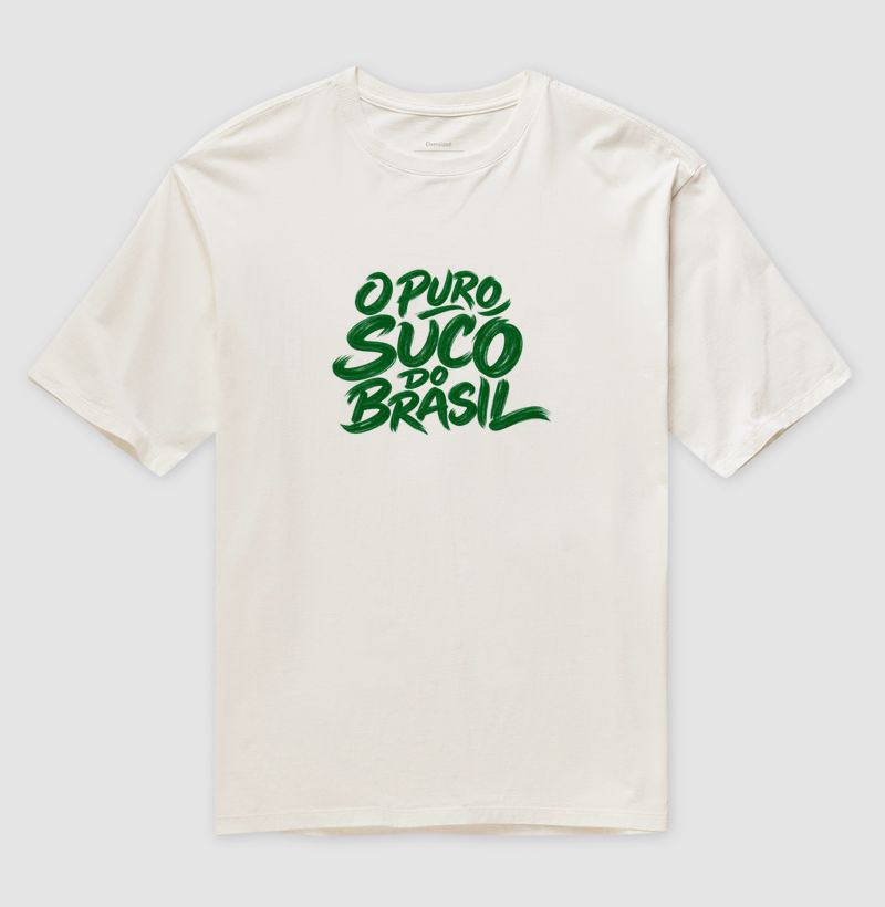 Camiseta Oversized Suco