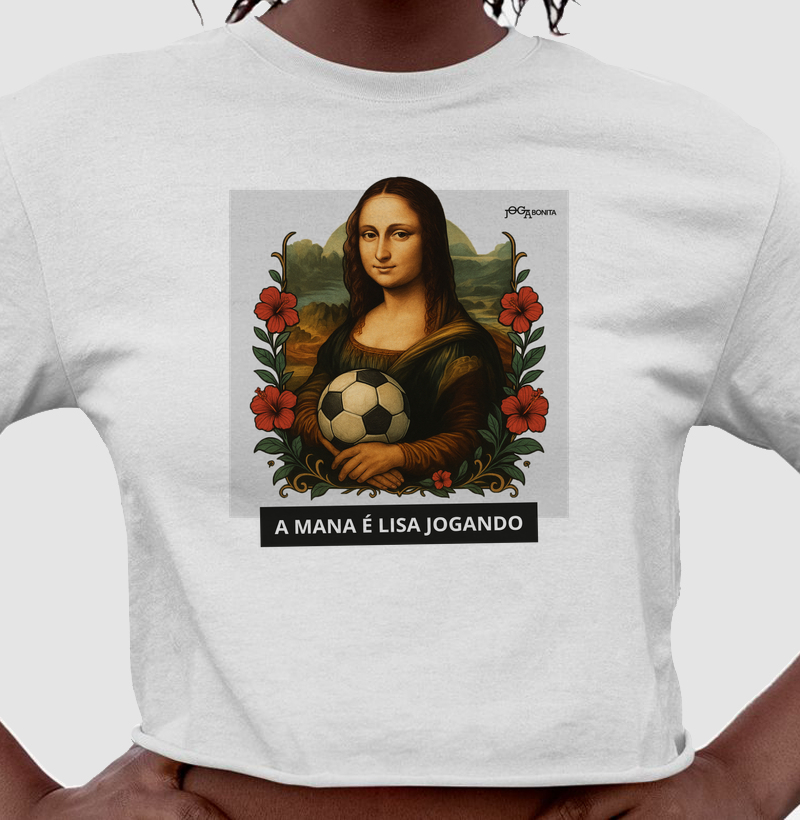 A Mana é Lisa Jogando — Mona Lisa - Cropped