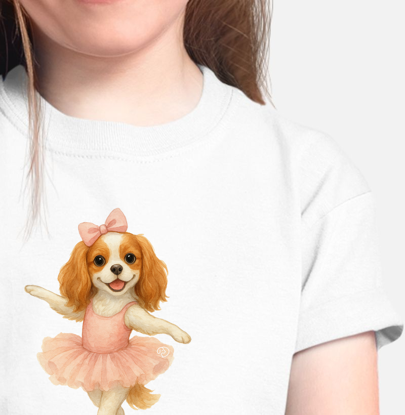 Cavalier Balet - Camiseta Infantil