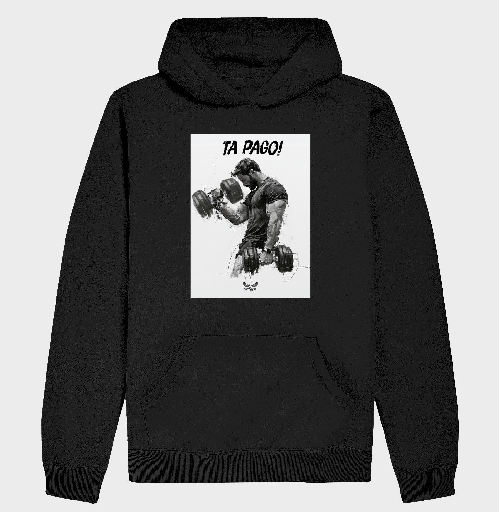 "Tá Pago!". 01 - Hoodie Moletom