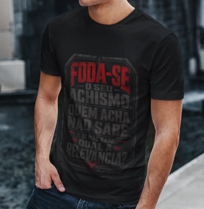 Foda-se o seu achismo.