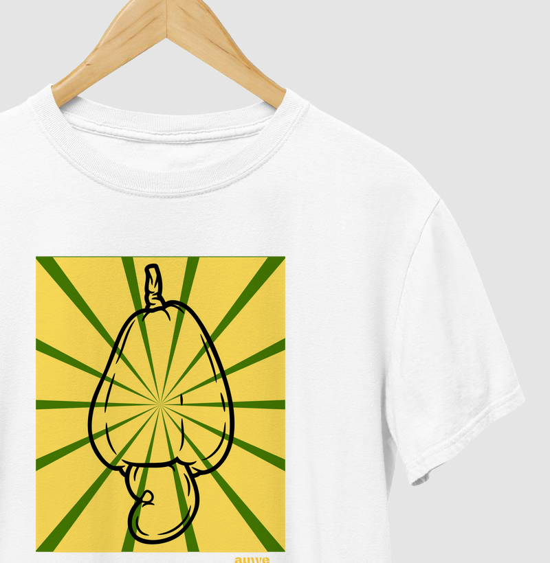 caju verde e amarelo