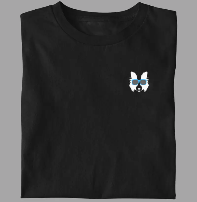 Border Collie minimalista