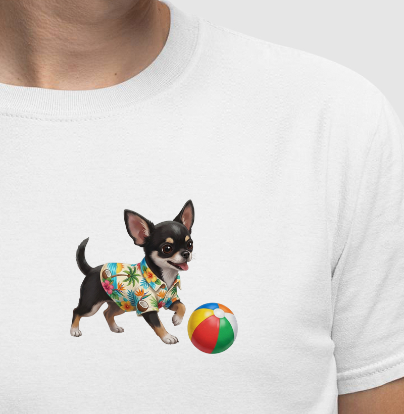 Chihuahua Preto - Férias