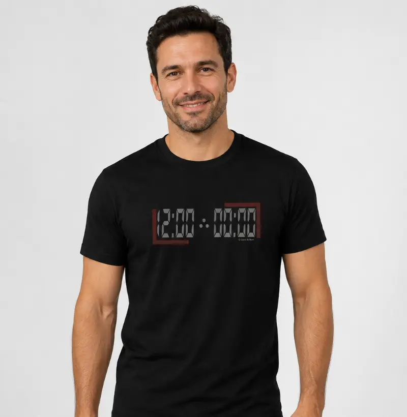 Camiseta maçonaria - Meio dia meia noite